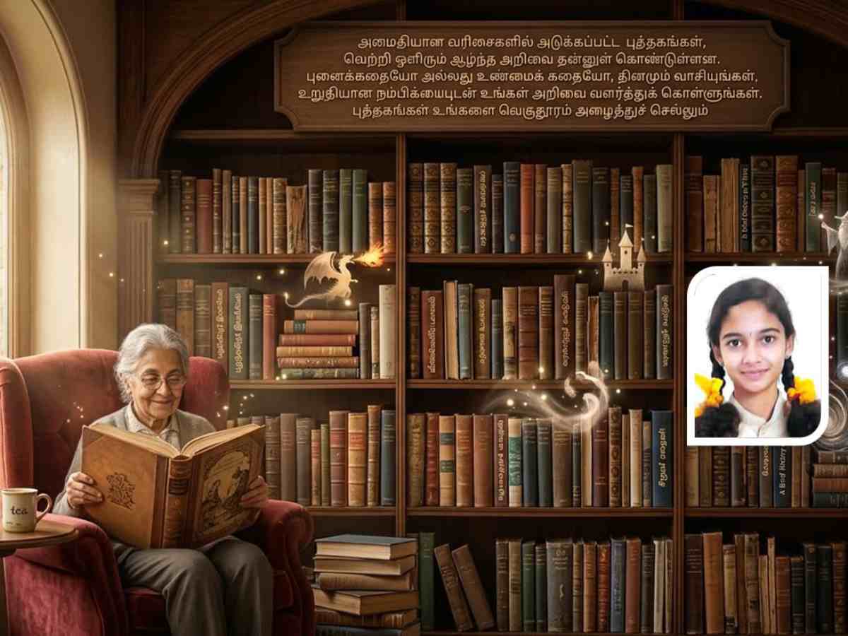 நூலகத்தின் மாயம்! - Thentamil